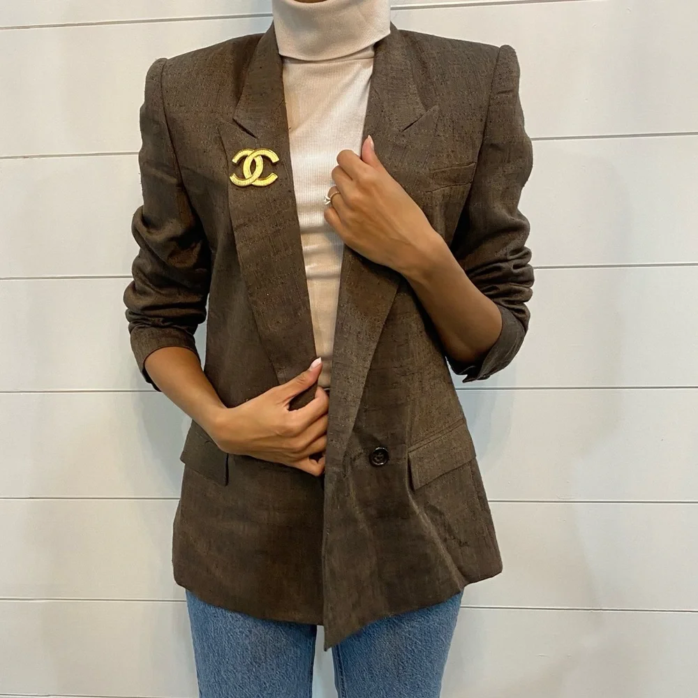 Vintage oversized blazer - Picture 3 of 7